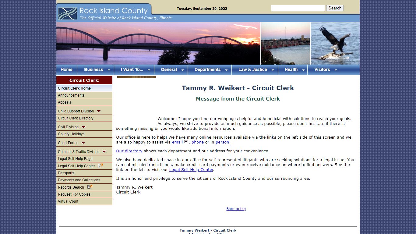 Rock Island County Circuit Clerk - Home Page